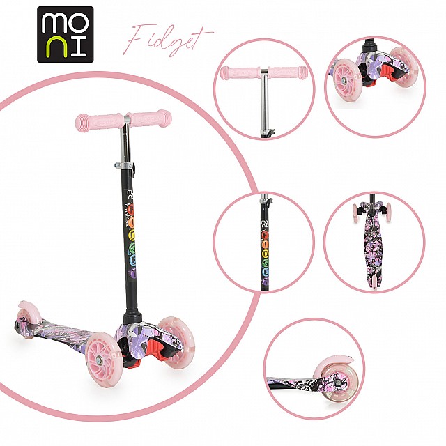 Fidget scooter ροζ