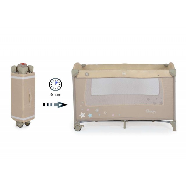 Βρεφική κούνια Sleepy beige