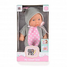 Κούκλα 20cm Bunny Grey 6129