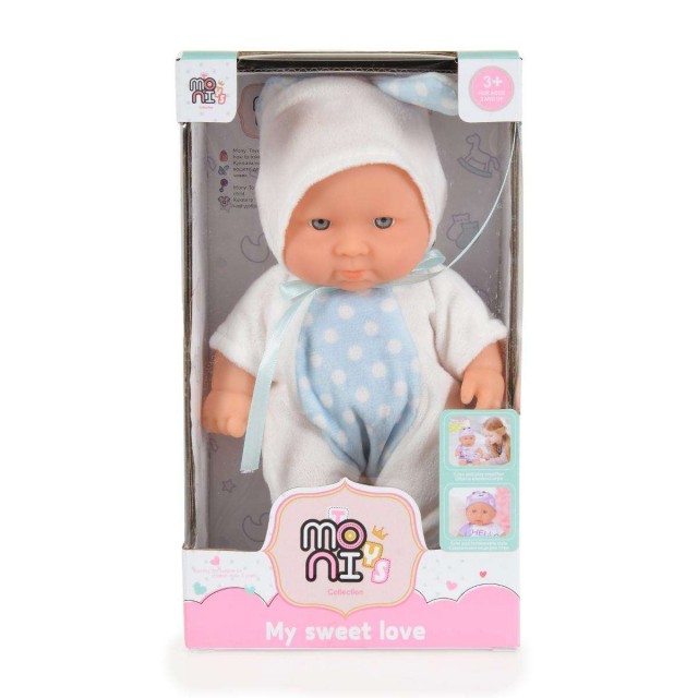 Κούκλα 20cm Bunny White 6126
