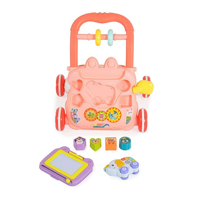 Играчка за прохождане Elephant HE0811 розов