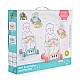 Играчка за прохождане 2в1 Piano pink HE0638