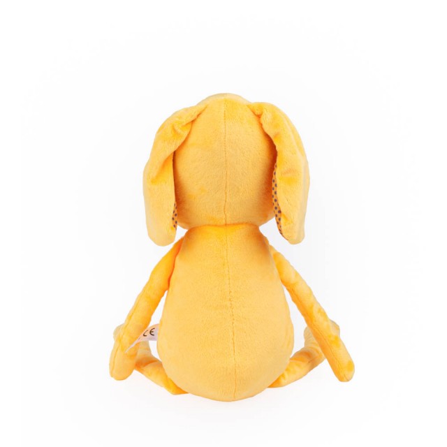 Мека играчка За Гушкане Dog 58cm оранжев 81987