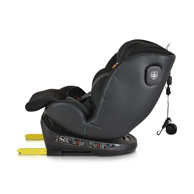 Стол за кола Castor с опция сън 40-150см черен