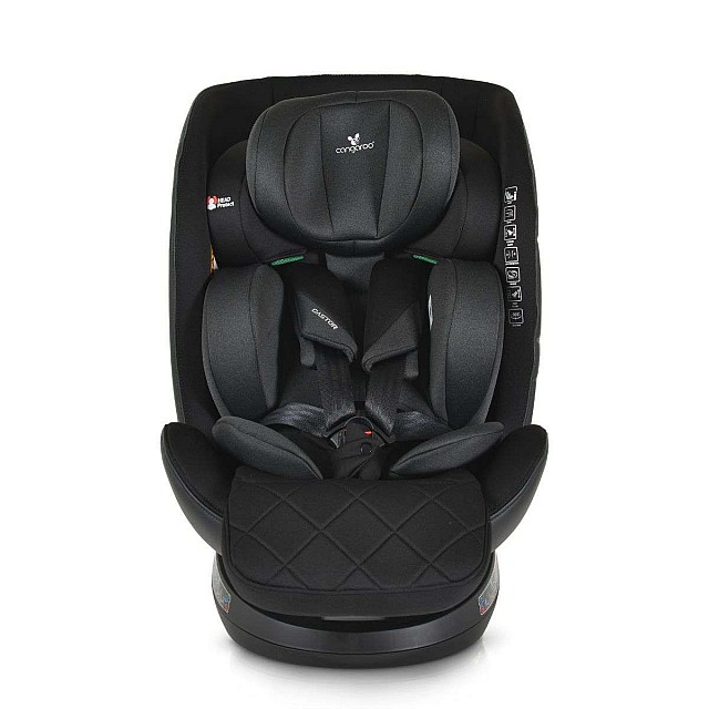 Стол за кола Castor с опция сън 40-150см черен