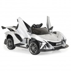 Αυτοκίνητο με μπαταρία Flash KD-1668 γκρι μεταλλικό
