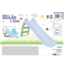 Τσουλήθρα 12801 Pastel 116 cm πράσινη