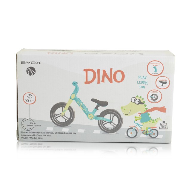 Balance ποδήλατο Dino green