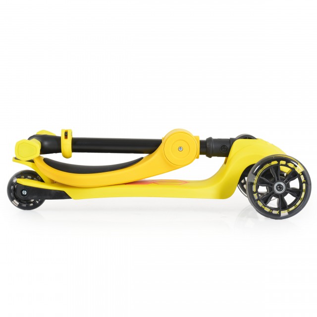 Lamborghini 2 σε 1 σκούτερ κίτρινο