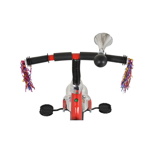 Παιδικό Tricycle Bonfire με λαμπερά λάστιχα κόκκινα