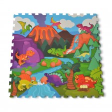 Απαλό παζλ εκτύπωσης Dino Park