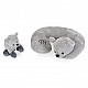 СТОЛ ЗА КОЛА SERENGETI I-SIZE 40-150СМ черен