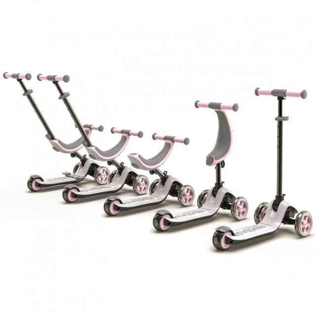Motion 4in1 scooter ροζ