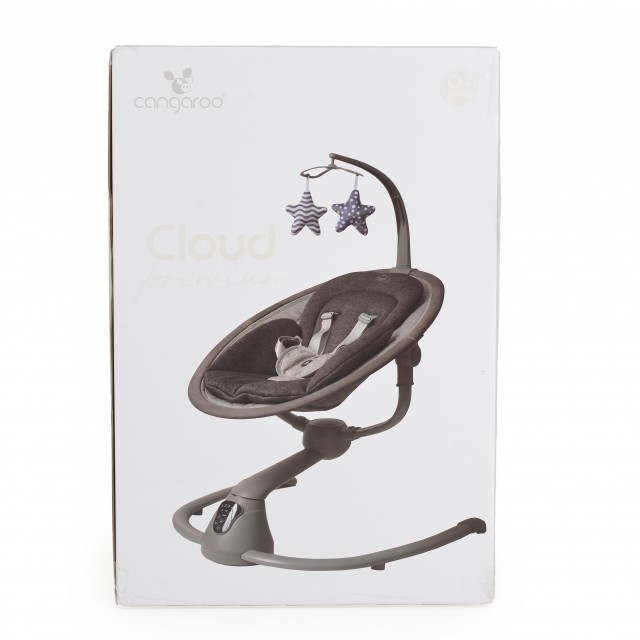Ηλεκτρική κούνια Cloud Premium ανοιχτό γκρι