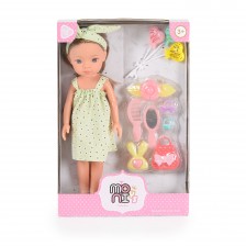 Κούκλα 33 cm Pretty Doll Σετ με αξεσουάρ LS1303-5