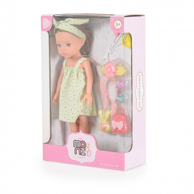 Κούκλα 33 cm Pretty Doll Σετ με αξεσουάρ LS1303-5