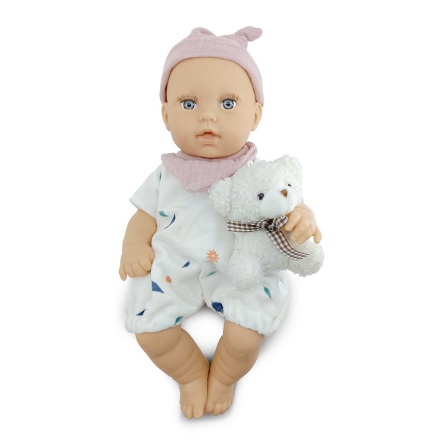 Κούκλα 30 cm Bear & Baby LS1255-10