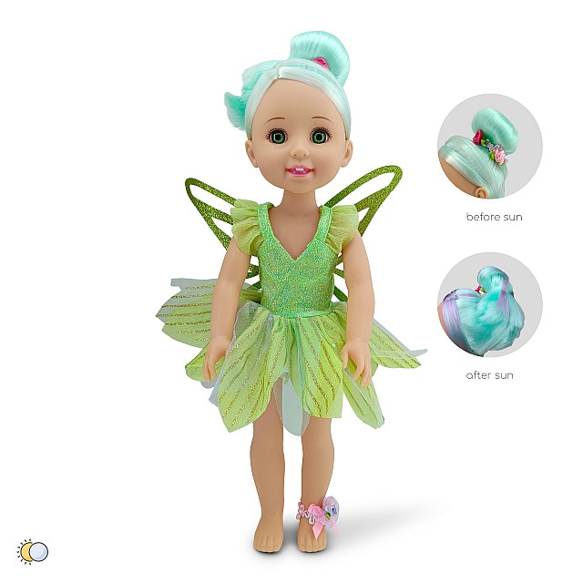 Κούκλα 38 εκ. Fairy Doll Sun green LS1502-4
