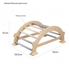 Καμάρα αναρρίχησης και κούνια Pikler PH13G030