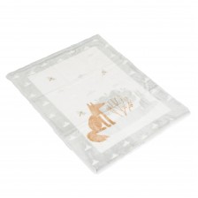 Κουβέρτα Sherpa 80/110 cm Little friends γκρι