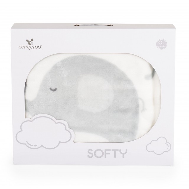 Κουβέρτα 110/140 Softy Wish a upon a star white