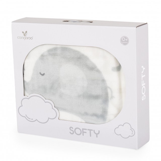 Κουβέρτα 110/140 Softy Wish a upon a star white