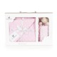 Κουβέρτα 75/100 cm με παιχνίδι Bennie pink
