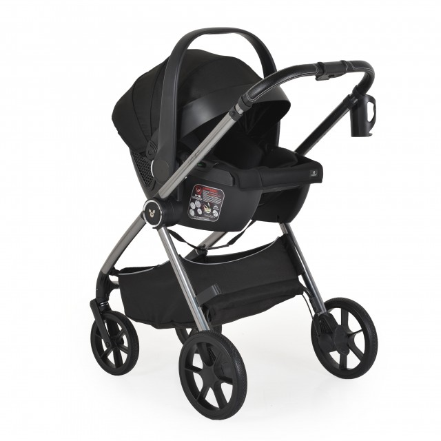 Καρότσι 3 σε 1 Μοναδικός συνδυασμός Carbon-Black