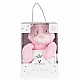 Κουβέρτα 90/75 cm με παιχνίδι Rory Bear ροζ