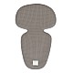 Μαξιλάρι καθίσματος αυτοκινήτου 76-150 cm AIRLUXE γκρι