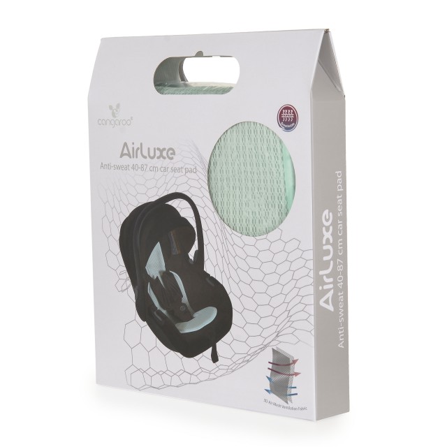 Μαξιλάρι καθίσματος αυτοκινήτου 40-87 cm AIRLUXE μέντα