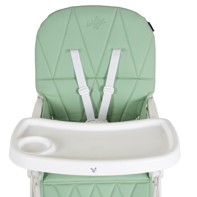Καρέκλα τραπεζαρίας σε χρώμα waffle green
