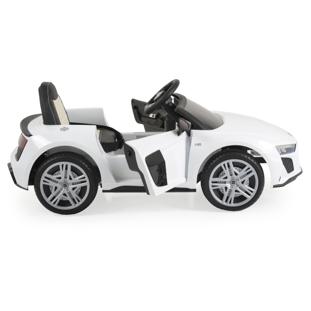 Αυτοκίνητο με μπαταρία Audi R8 Spyder λευκό