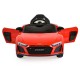 Αυτοκίνητο με μπαταρία Audi R8 Spyder μεταλλικό κόκκινο
