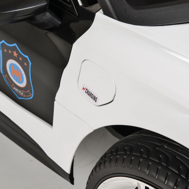 Αυτοκίνητο με μπαταρία Audi RS e-tron 717 λευκό αστυνομικό