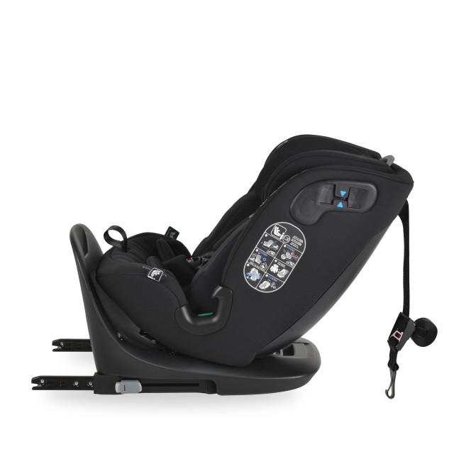 Κάθισμα αυτοκινήτου GTS 40-150cm μαύρο μελάνι