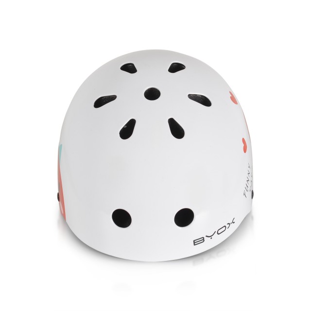 Κράνος Skate Y09 (54-58 cm) λευκό