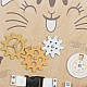 Ξύλινη σανίδα Montessori Γάτα