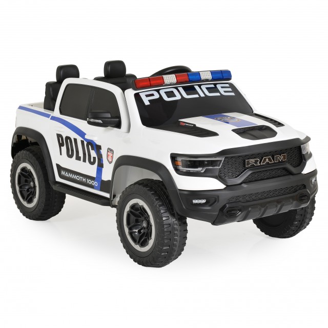 Jeep Ram Mammoth 1000 με μπαταρία, λευκό