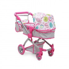 Καρότσι κούκλας Pink Rose 9651B