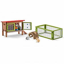 Σετ Σπιτιού Κουνελιού, Schleich Ηλικία: 3+ Μέγεθος: 24.3x19x8.2 εκ.