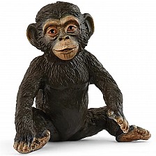 Μωρό χιμπατζή μαϊμού, Schleich Ηλικία: 3+ Μέγεθος: 3.5x4x4.5cm