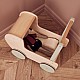 Ξύλινο καρότσι κούκλας Nature Swedish Design Ηλικία: 1+