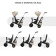 KinderKraft EASYTWIST μπεζ τρίκυκλο KREASY00BEG0000