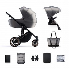 Παιδικό καρότσι Kinderkraft Prime 2 2σε1 SHADOW GREY