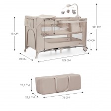 Βρεφική μπανιέρα Kinderkraft JOY FULL 2 με αξεσουάρ ΜΠΕΖ