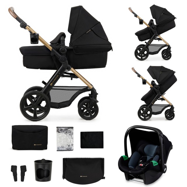 Καρότσι KinderKraft MOOV 2 3in1 PURE BLACK