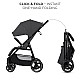 Καρότσι μωρού Kinderkraft TRIG 3 GLANITE GREY