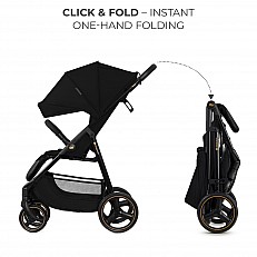 Καρότσι μωρού Kinderkraft TRIG 3 ONYX BLACK