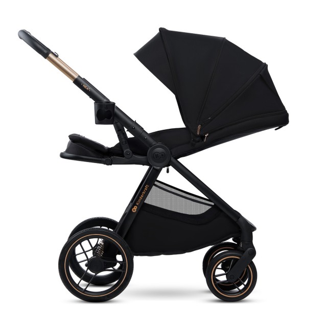 Βρεφικό καρότσι KinderKraft 2in1 NEA 2.0 MIDNIGHT BLACK